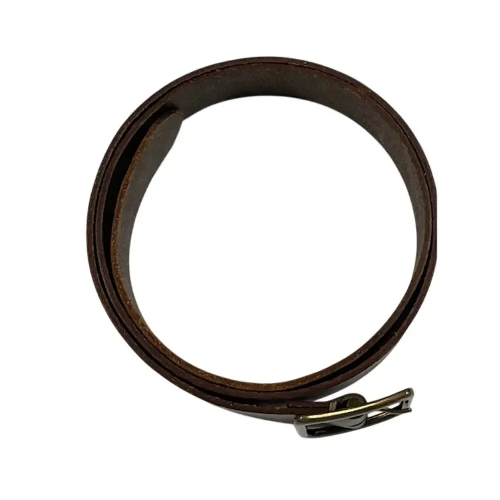 GAP men's genuine leather belt in brown.